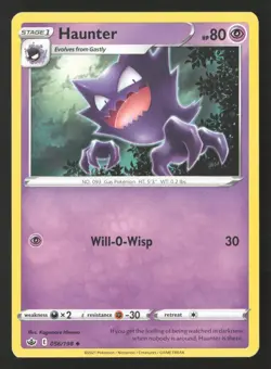 Haunter 056/198 Uncommon Chilling Reign Pokemon Moderately Played - Image 1