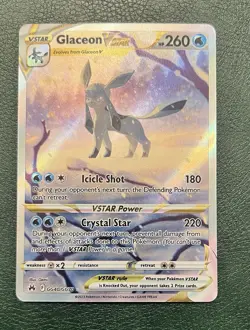 Glaceon VSTAR Crown Zenith GG40/GG70 Galarian Gallery NM Pokemon TCG - Image 1