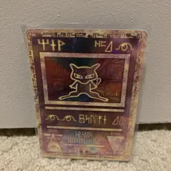 Ancient Mew Holo Holographic Pokemon Card Promo 1999-2000 Wizards Rare Gamefreak - Image 1