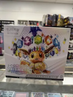 Prismatic Evolutions Box New Factory Sealed ETB Pokemon TCG - Image 1