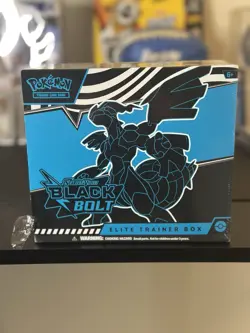 Pokemon TCG Black Bolt ETB Sealed (Slight Tear*See Photos) - Image 1