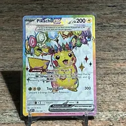 Pokemon Pikachu EX 219/191 Surging Sparks Holo Ultra Rare - Image 1