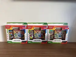 Pokemon TCG First Partner Illustration Collection Series 1 New Sealed lot of 3 - Image 1