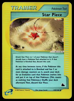Pokemon Card - Star Piece Skyridge 139/144 Reverse Holo - Image 1