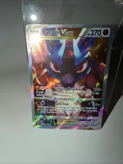 Pokemon | Sword & Shield: Crown Zenith | Lucario VStar (Holo) Swsh291 - Image 1