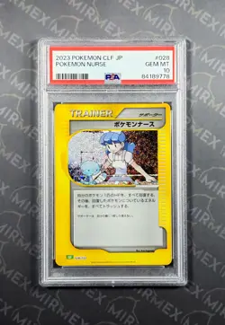 Pokemon PSA 10 Nurse #028 CLF Classic Collection 2023 Japanese - Image 2