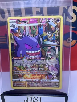 Pokemon Gengar TG06/TG30 Swsh11: Lost Origin Trainer Gallery Holo Card NM - Image 1