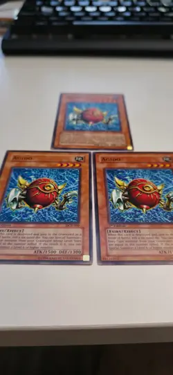 Yugioh Agido DCR-080 Dark Crisis 1st Edition x3 Playset NM - Image 2