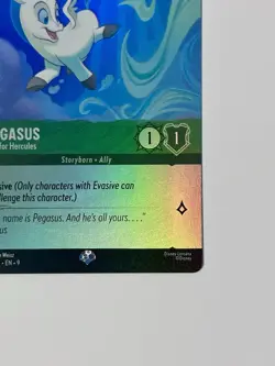 Disney Lorcana Fabled PEGASUS EPIC FOIL Gift for Hercules #212/204 PACK FRESH NM - Image 4