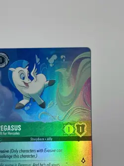 Disney Lorcana Fabled PEGASUS EPIC FOIL Gift for Hercules #212/204 PACK FRESH NM - Image 5