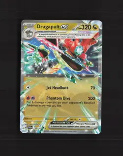Dragapult ex 130/167 Twilight Masquerade Ultra Rare Holo Pokemon Card NM - Image 1