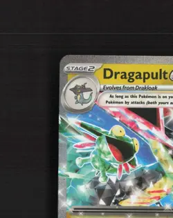 Dragapult ex 130/167 Twilight Masquerade Ultra Rare Holo Pokemon Card NM - Image 3