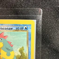 Pokemon TCG Dark Croconaw Neo Destiny Card 32/105 Unlimited COOL OLDER CARD‼ - Image 2