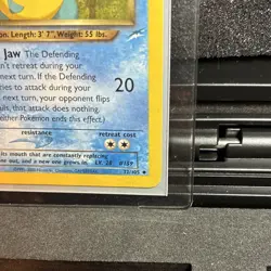 Pokemon TCG Dark Croconaw Neo Destiny Card 32/105 Unlimited COOL OLDER CARD‼ - Image 4