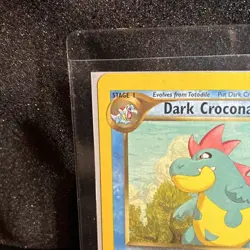 Pokemon TCG Dark Croconaw Neo Destiny Card 32/105 Unlimited COOL OLDER CARD‼ - Image 5