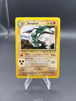 Donphan 21/111 Rare Neo Genesis Pokemon Card - Image 1