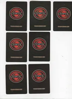 Lot #0064. 7 Chaotic Creature cards. Danian Rare. low - Image 2