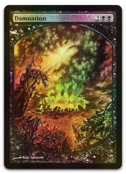 Damnation #1 (Foil) (NM) Magic Player Rewards MPRP Magic MTG - Image 1