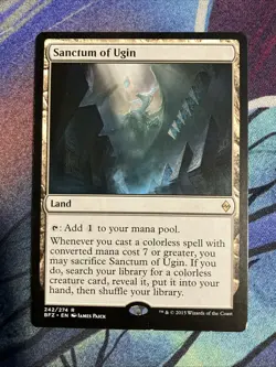MTG 2015 Battle for Zendikar: Sanctum of Ugin (242/274) LP - Image 1