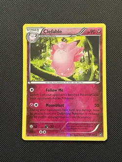 Clefable 71/111 Reverse Holo Generations Pokemon TCG MP - Image 1