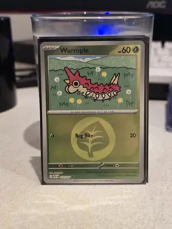 Pokemon TCG Wurmple 011/217 Reverse Ascended Heroes Pack Fresh grass energy - Image 1