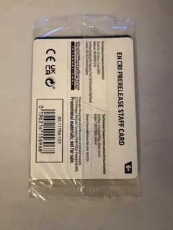 PD 560 Pokemon Chaos rising Staff Prerelease Promos Sealed - Image 2