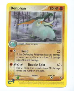 Pokemon Card: Donphan 17/109 EX Ruby & Sapphire Base Set Rare! EX - Image 1
