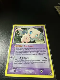 Pokemon EX Legend Maker Holo Lot - Mew, Absol, Tentacruel, Geodude - Image 4