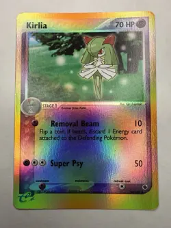 Pokemon Kirlia 34/109 Ruby and Sapphire Reverse Holo - Image 1