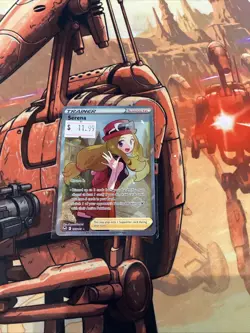 Pokemon TCG - Serena Rare Trainer Holo - 193/195 - Silver Tempest NM - Image 1