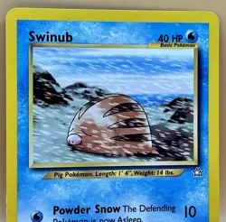 Swinub 79/111 – Neo Genesis (Unlimited) – LP – WOTC 2000 Pokemon TCG - Image 2