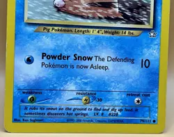 Swinub 79/111 – Neo Genesis (Unlimited) – LP – WOTC 2000 Pokemon TCG - Image 3