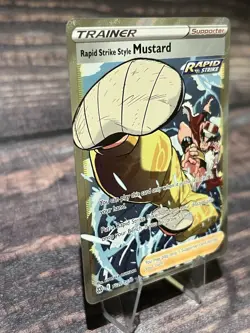 Rapid Strike Style Mustard TG27/TG30 Brilliant Stars Trainer Gallery Pokemon TCG - Image 2