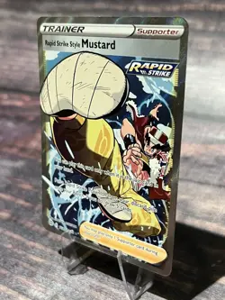 Rapid Strike Style Mustard TG27/TG30 Brilliant Stars Trainer Gallery Pokemon TCG - Image 3