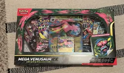 2025 Pokemon Dec Prem EX Collection Box MEGA VENUSAUR EX COLLECTION - Image 1