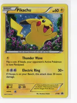 Pokemon Pikachu (Collector Chest) Promo XY Promos XY89 LP WOTC Vintage - Image 1