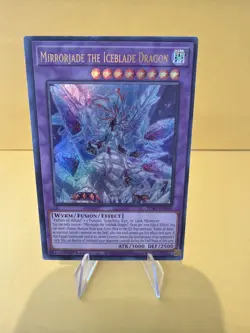 Yugioh - SDAZ-EN041 Mirrorjade The Iceblade Dragon 1st Edition - Image 1