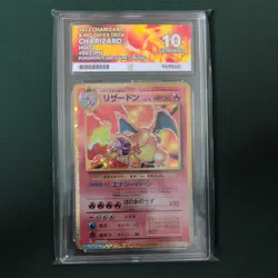 ACE 10 Charizard Holo Classic 003/032 Ace Label Japanese Graded Card - Image 1