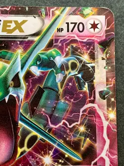 Pokemon card Rayquaza EX 123/XY-P Promo 2015 Pokemon TCG Japanese Holo Rare Poor - Image 3