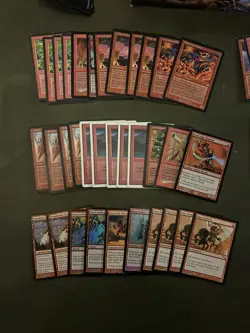 Mtg Collection Lot#5 Red 122 cards - Image 2