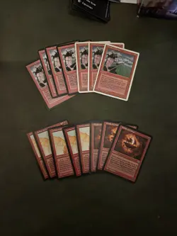 Mtg Collection Lot#5 Red 122 cards - Image 4