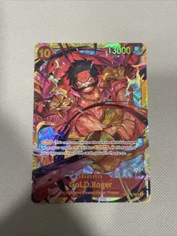 Bandai One Piece Card Game Gol.D.Roger Alt Art Foil SR OP05-118 OP05 - Image 1