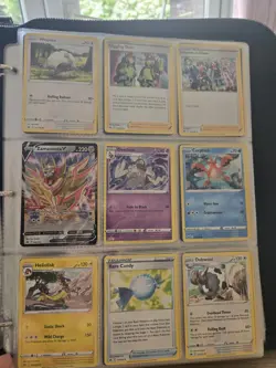 Pokemon TCG Sword Shield Binder over 750 cards Excellent Condition Holos Rares - Image 1