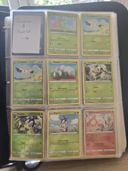 Pokemon TCG Sword Shield Binder over 750 cards Excellent Condition Holos Rares - Image 2