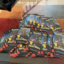 Pokemon Trick Or Trade Booster Bundle Packs Lot Of 42 Packs Cards - Image 1