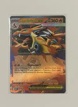 Pokemon TCG | Mega Charizard Y Ex 030 Black Star Promo Ascended Heroes MINT - Image 1