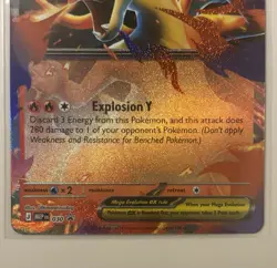 Pokemon TCG | Mega Charizard Y Ex 030 Black Star Promo Ascended Heroes MINT - Image 3
