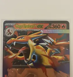 Pokemon TCG | Mega Charizard Y Ex 030 Black Star Promo Ascended Heroes MINT - Image 4