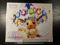 *SEALED* Pokemon Prismatic Evolutions ETB Elite Trainer Box Eevee Full Art Promo - Image 1