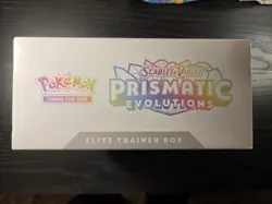 *SEALED* Pokemon Prismatic Evolutions ETB Elite Trainer Box Eevee Full Art Promo - Image 4